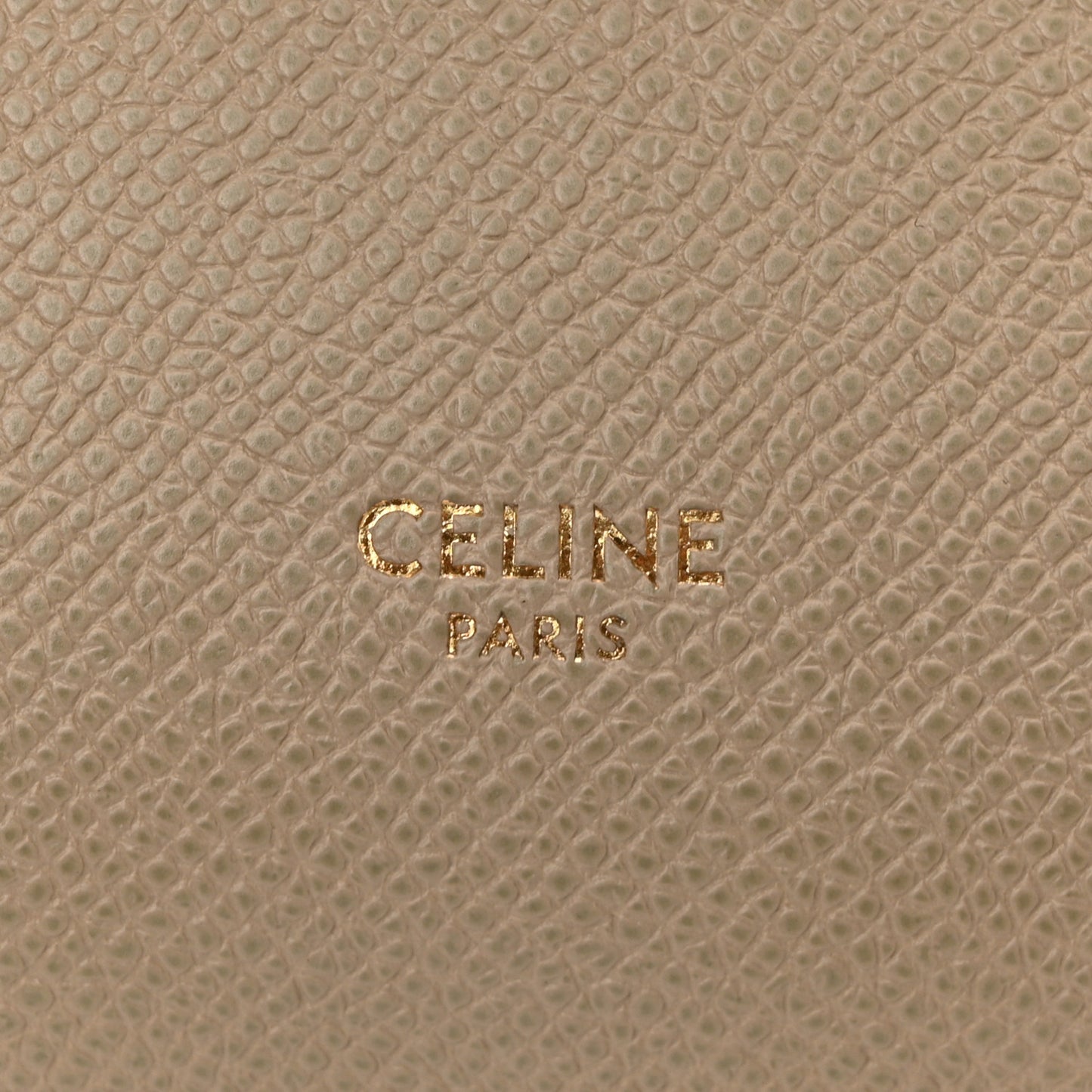Grained Calfskin Micro Belt Bag Light Taupe