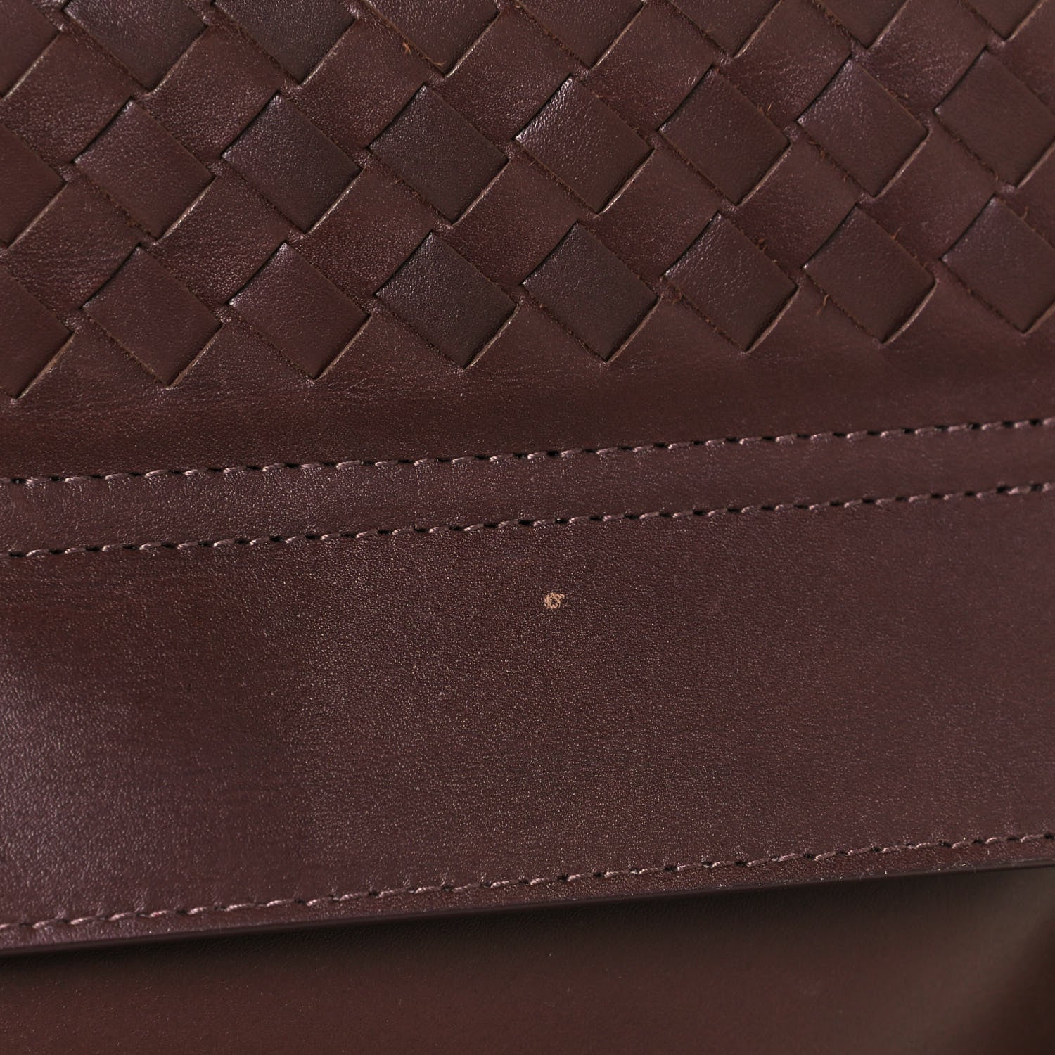 Bottega Veneta Nappa Intrecciato Messenger Bag Ebano 12 of 14