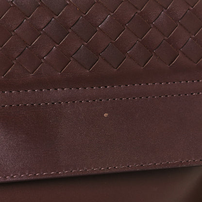Bottega Veneta Nappa Intrecciato Messenger Bag Ebano 12 of 14