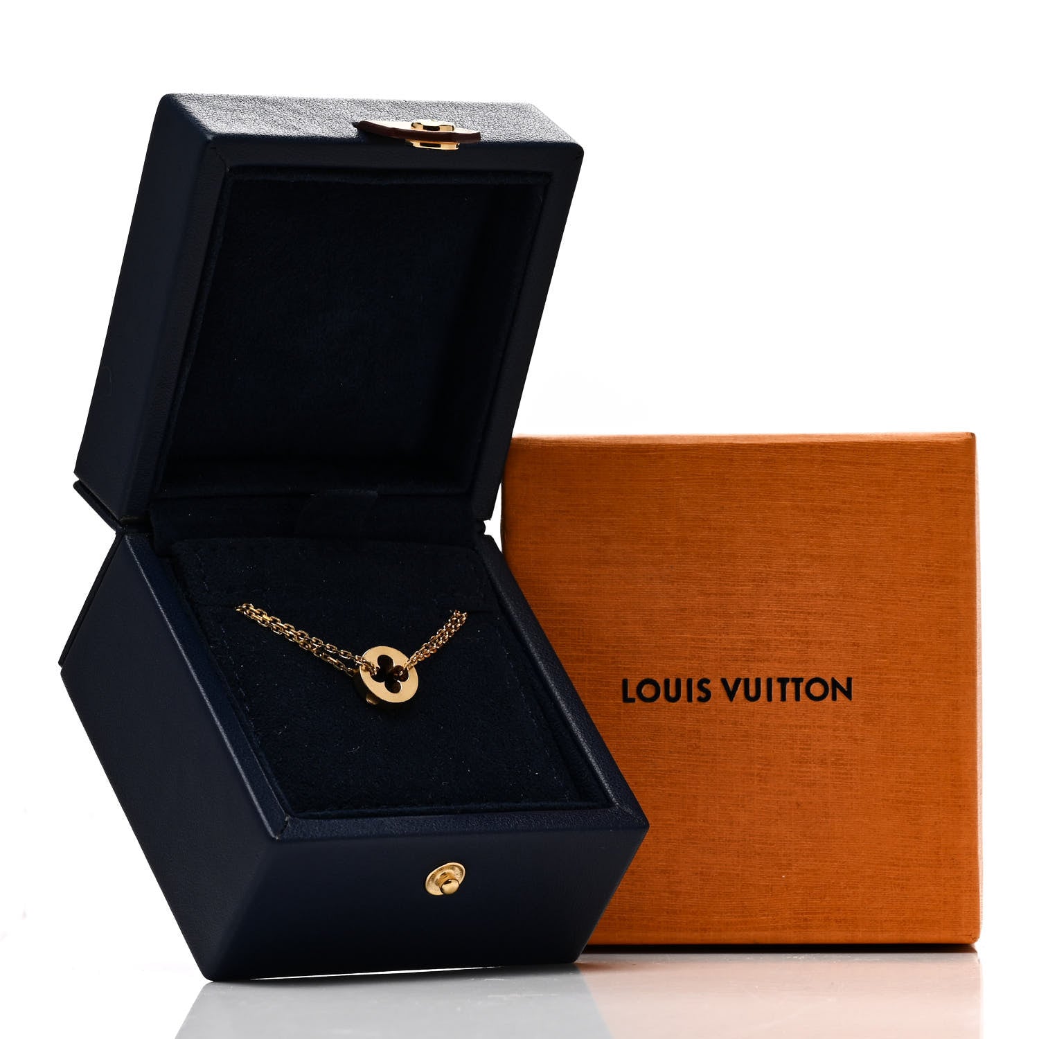 Louis Vuitton 18K Yellow Gold Empreinte Chain Bracelet 5 of 5