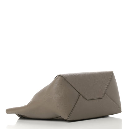 Celine Soft Grained Calfskin Small Belt Cabas Phantom Taupe 4 of 14