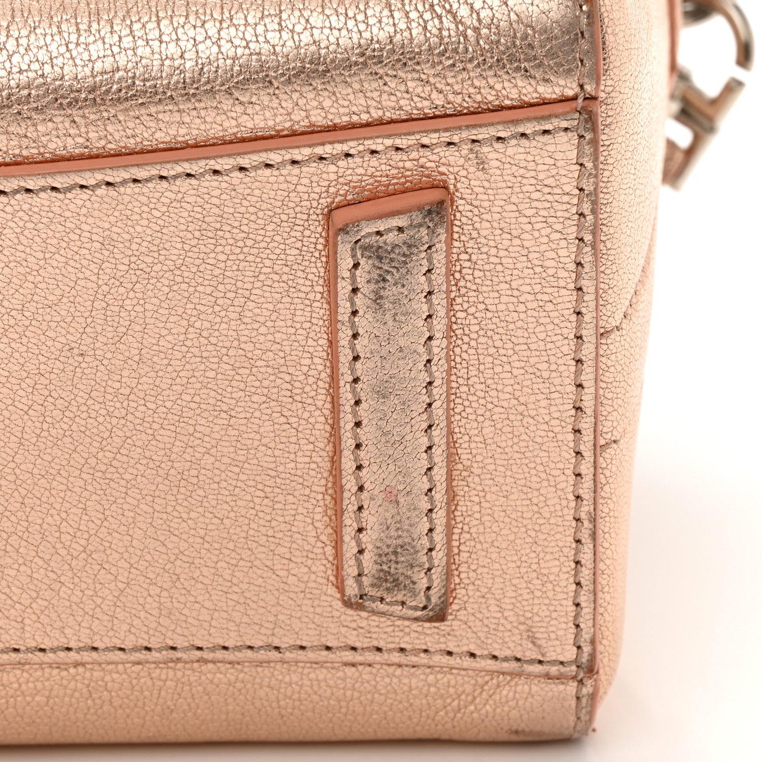 Givenchy Metallic Sugar Goatskin Mini Antigona Light Pink 18 of 25
