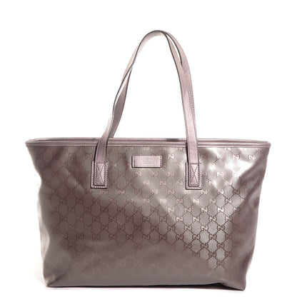 Gucci Imprime Monogram Medium Zippered Shopping Tote Mauve 1 of 7