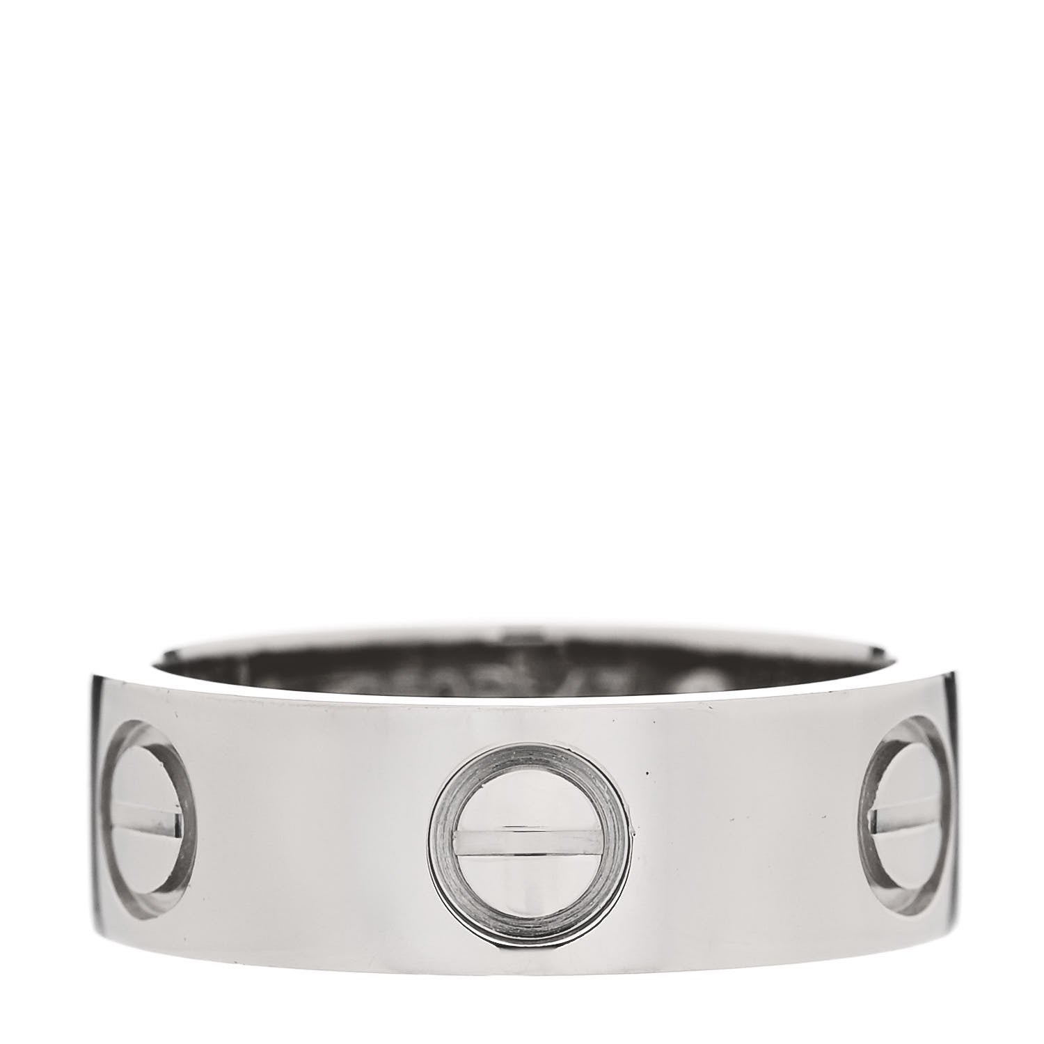 Cartier Platinum 5.5mm LOVE Ring 47 4 1 of 4