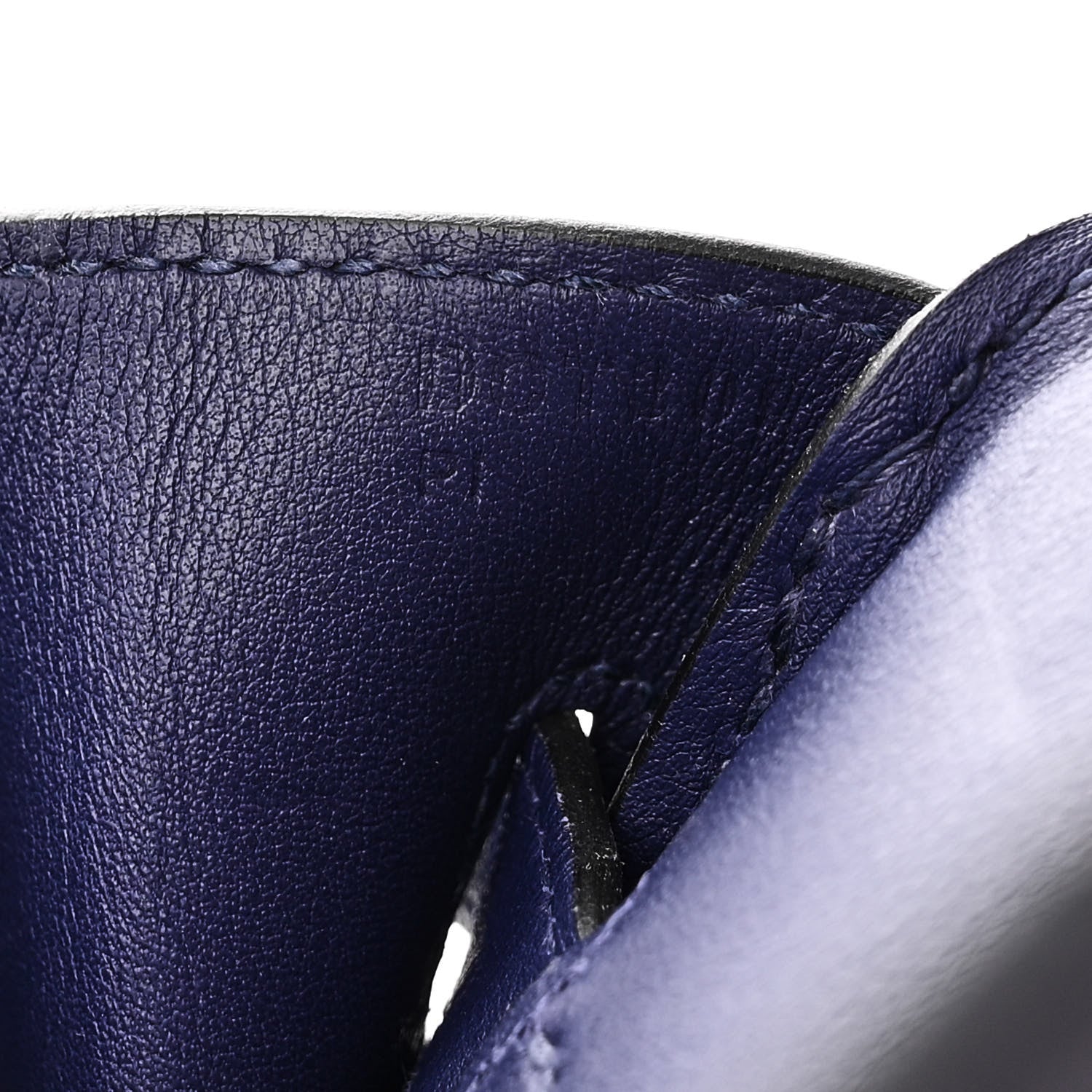 Hermes Swift Epsom Tressage Birkin 30 Bleu Encre Bleu Du Nord Gold 7 of 10