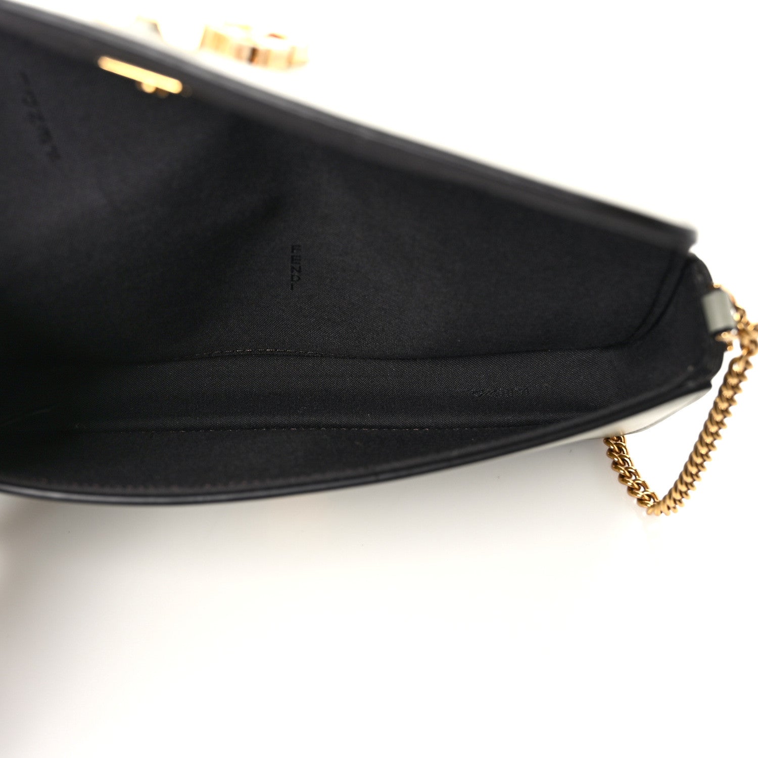 Fendi Vitello Grace Matte Fendigraphy Wallet on Chain Green Tea 6 of 12