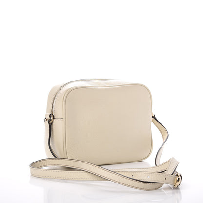 Gucci Pebbled Calfskin Small Soho Disco Bag Off White 3 of 9