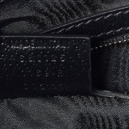Gucci X BALENCIAGA BB Monogram Web Graffiti Medium Ophidia Shopping Tote Black 10 of 11