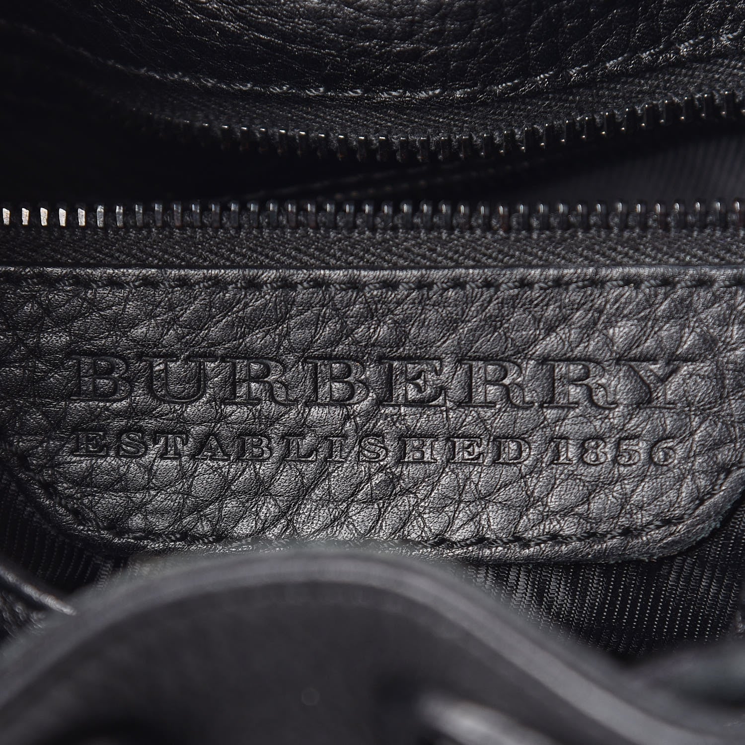 Burberry Calfskin Mason Warrior Studded Hobo Black 8 of 19