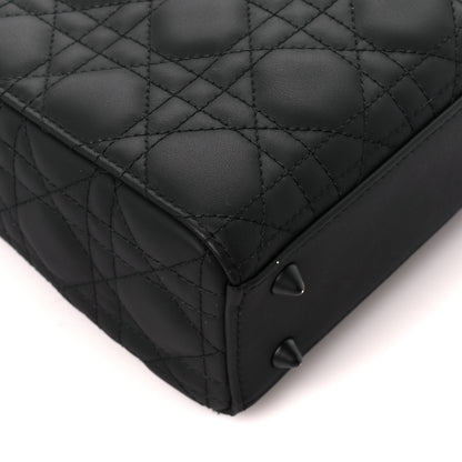 Christian Dior Ultra Matte Calfskin Cannage Small My ABCDior Lady Dior Black 10 of 11