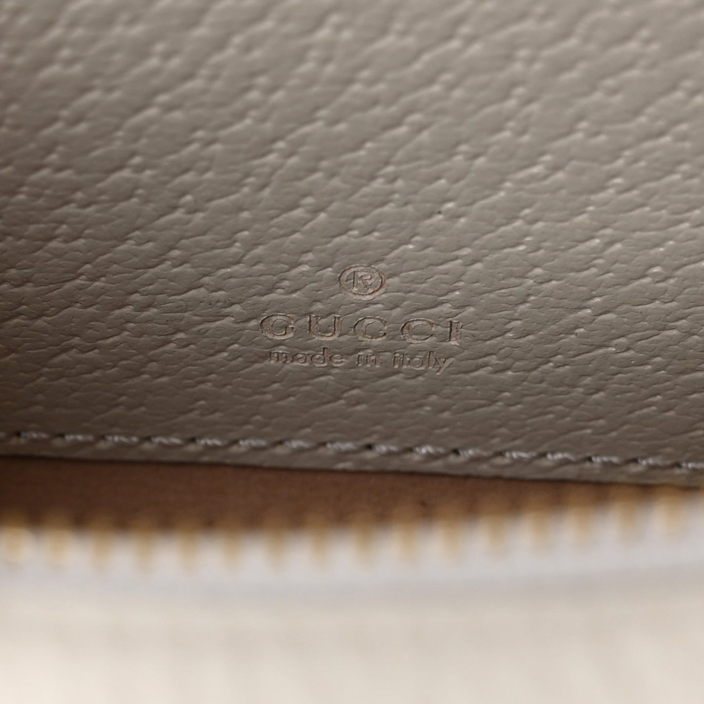 GG Supreme Monogram Textured Dollar Calfskin Web Mini Ophidia Half Moon Hobo Beige Ebony Mystic White