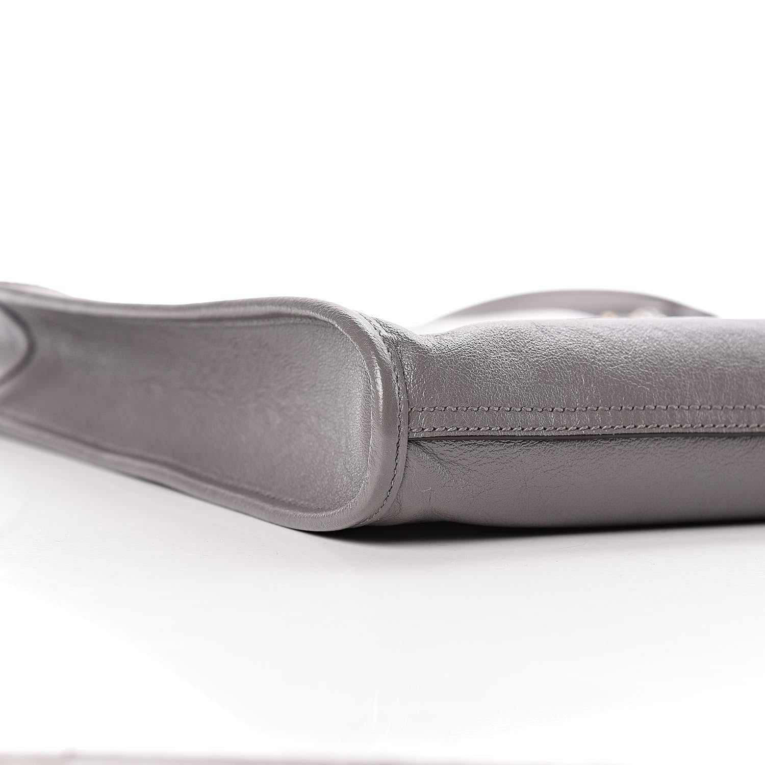 Gucci Calfskin Large Rajah Chain Tote Grey 9 of 11