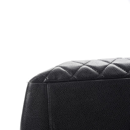 Chanel Caviar Quilted Grand Shopping Tote GST Black 11 of 13