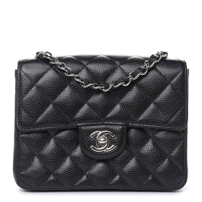 Chanel Caviar Quilted Mini Square Flap Black 1 of 15