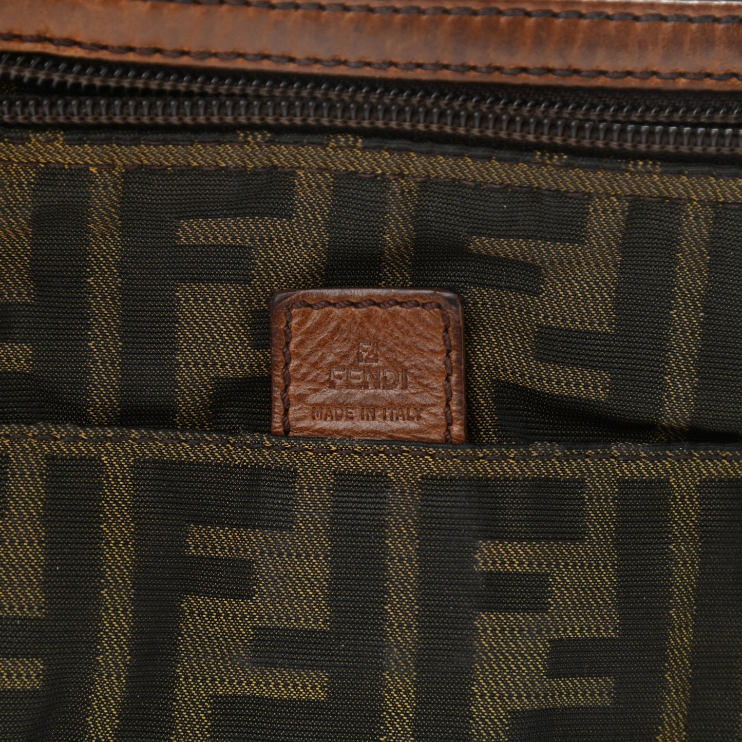 Zucca Vitello Patchwork Belt Bag Tobacco Sabbia