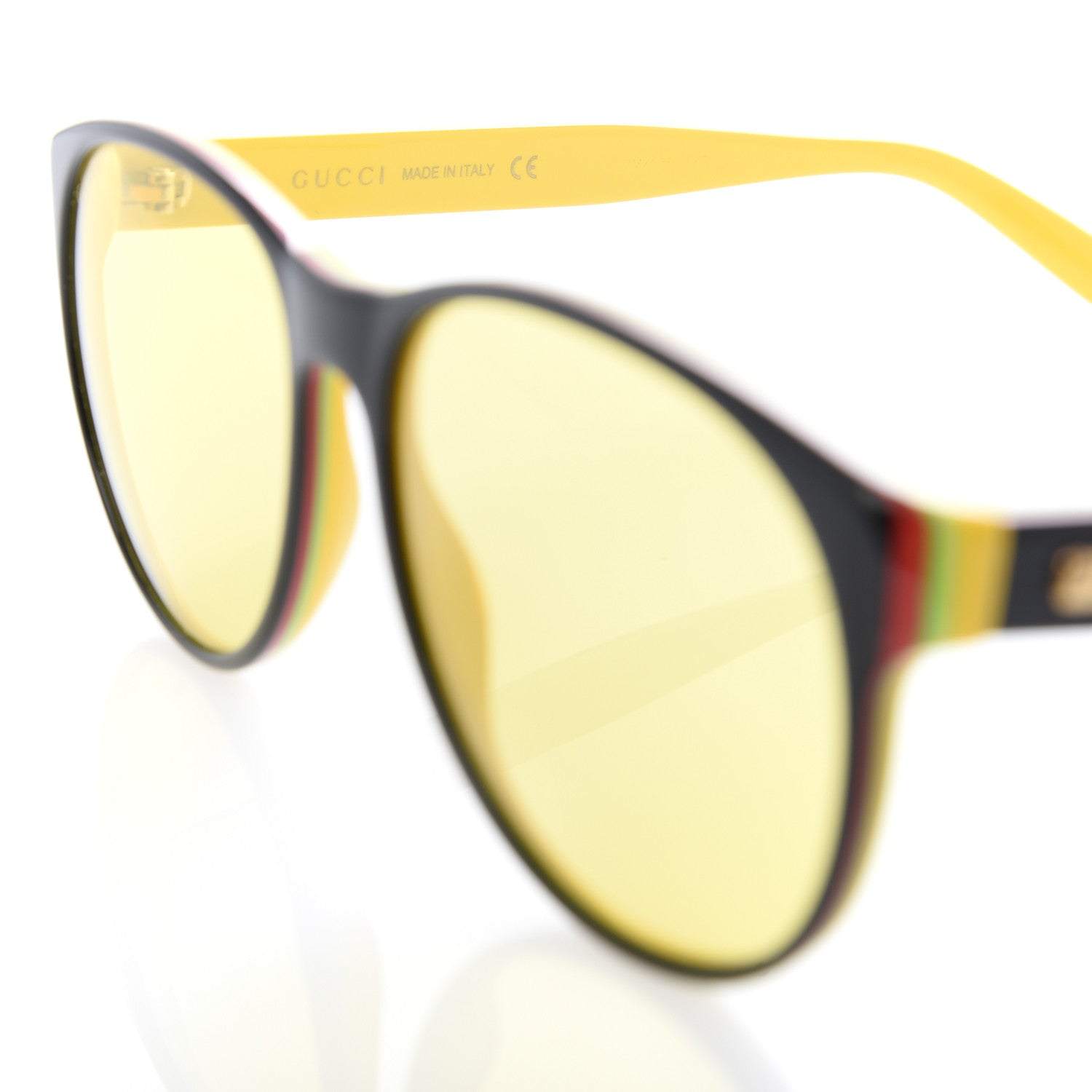 Gucci Acetate GG Sunglasses GG0271S Sunglasses Yellow 6 of 8