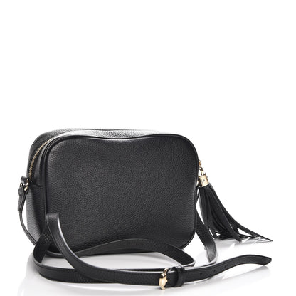 Gucci Pebbled Calfskin Small Soho Disco Bag Black 9 of 13