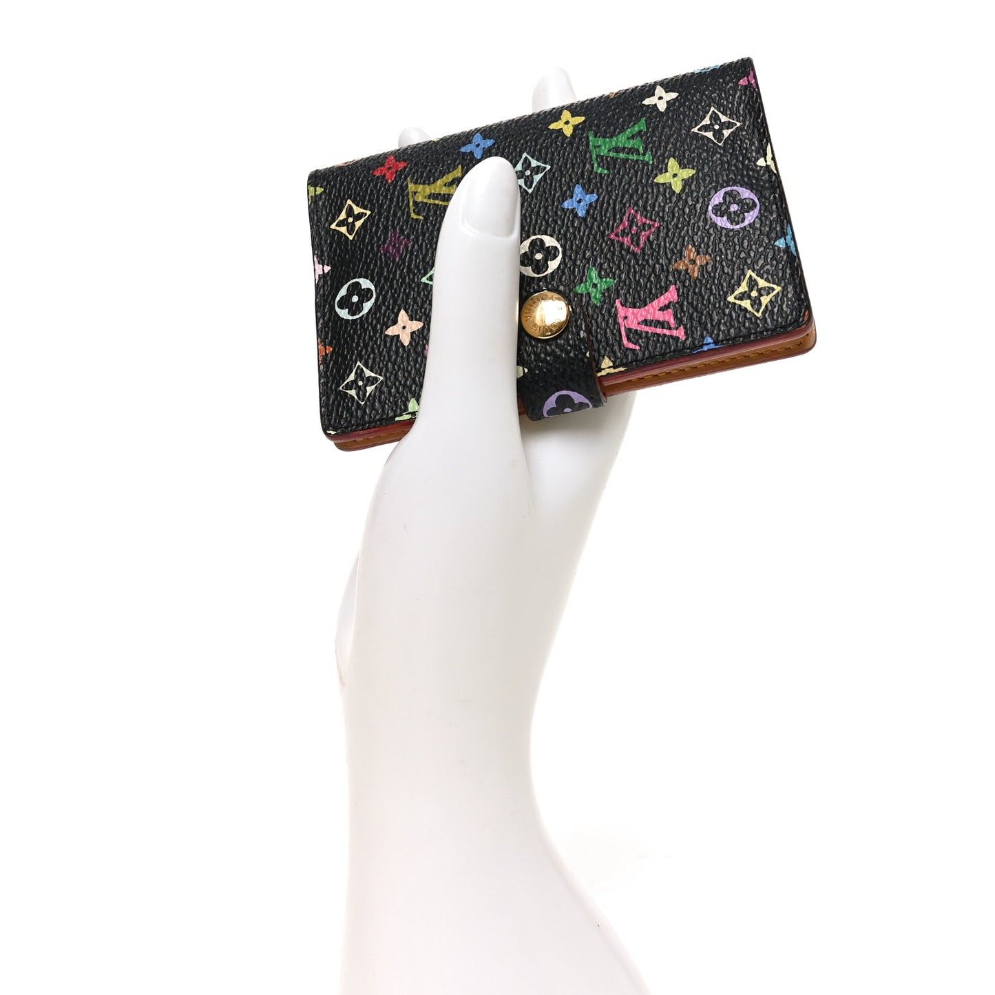 Monogram Multicolor Carnet de Bal Mini Agenda Cover Black