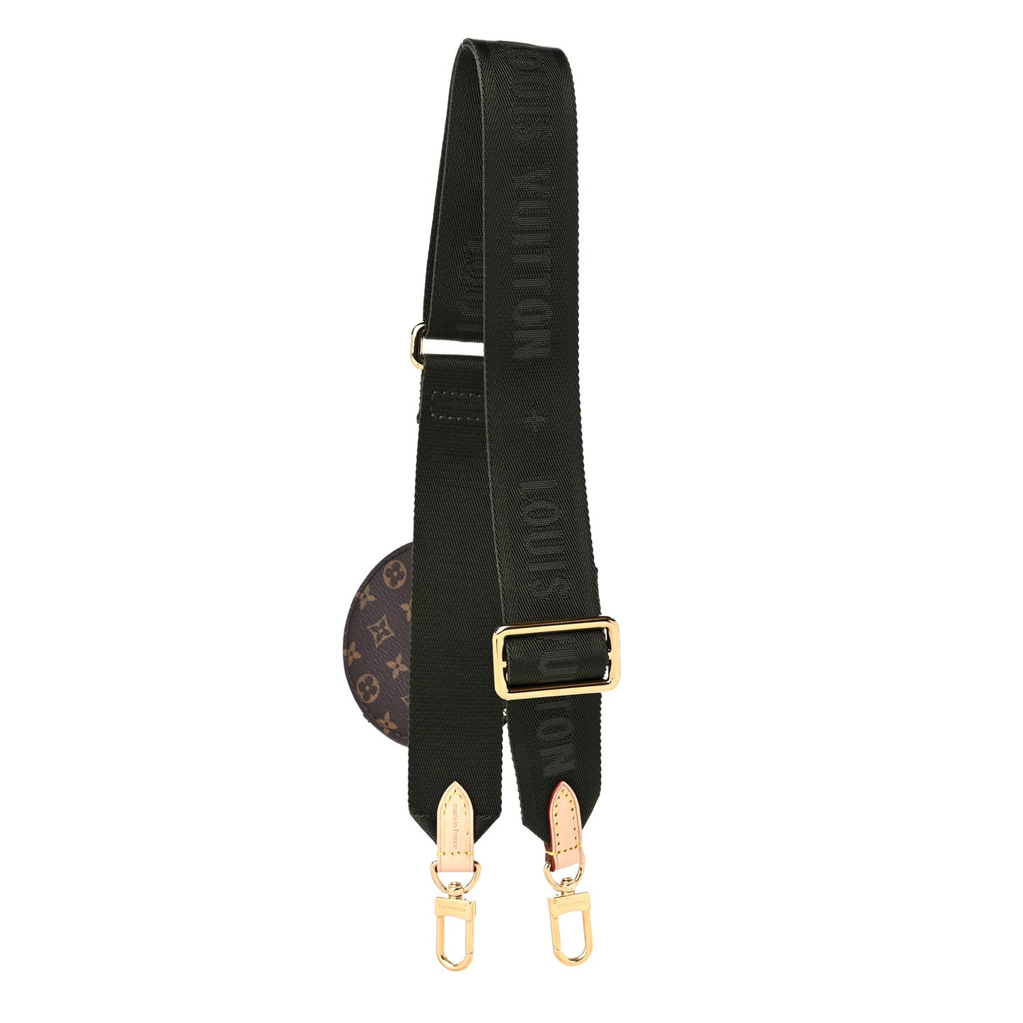 Monogram Multi Pochette Accessories Bandouliere Shoulder Strap Kaki