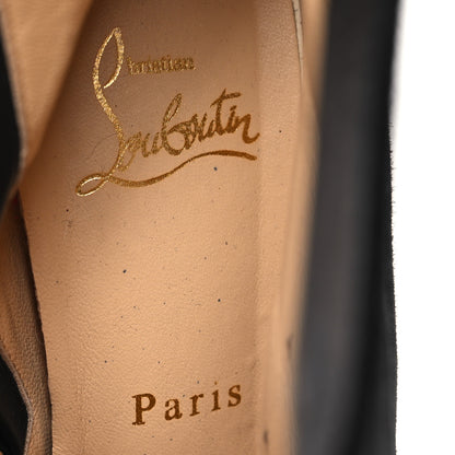 Christian Louboutin Veau Velours Bianca 130 Ankle Booties 39 Black 8 of 8