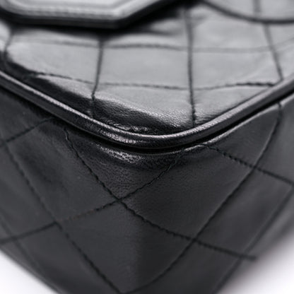 Chanel Lambskin Quilted CC Tassel Camera Case Black 9 of 13