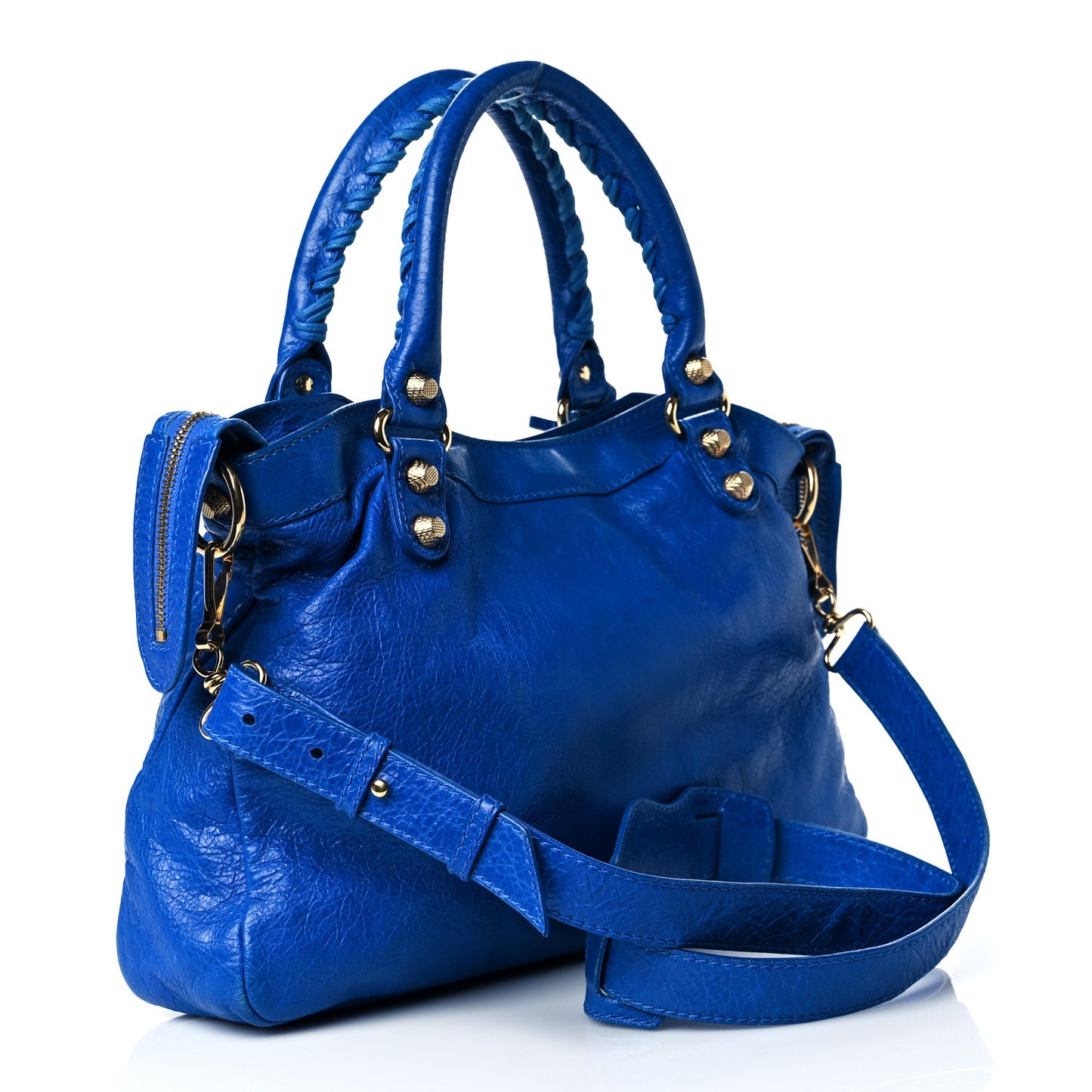 Agneau Giant 12 Gold Hardware Town Blue Lazuli