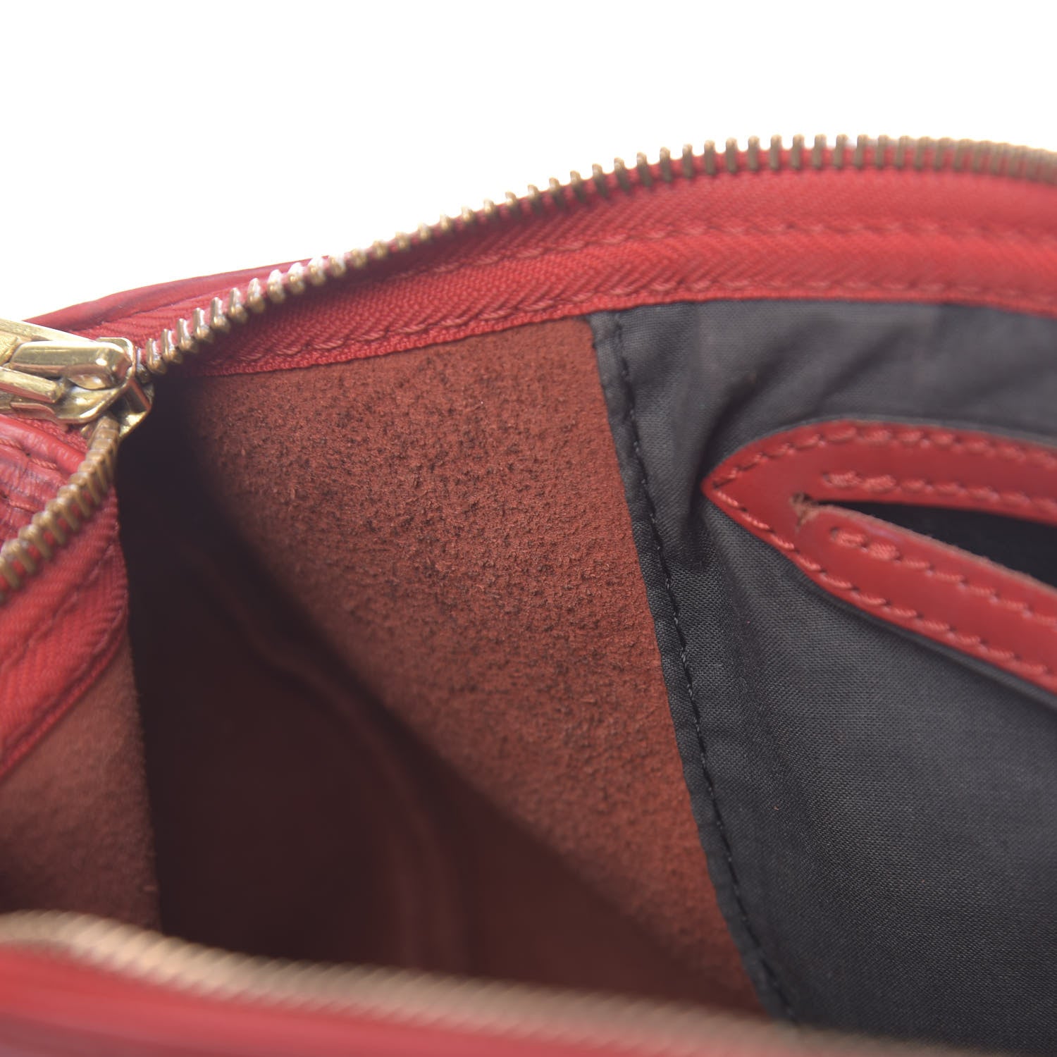 Louis Vuitton Epi Speedy 30 Castillan Red 11 of 16