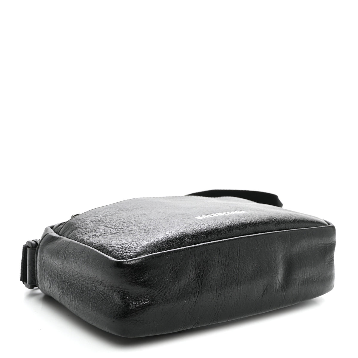 Calfskin Explorer Shoulder Bag Black