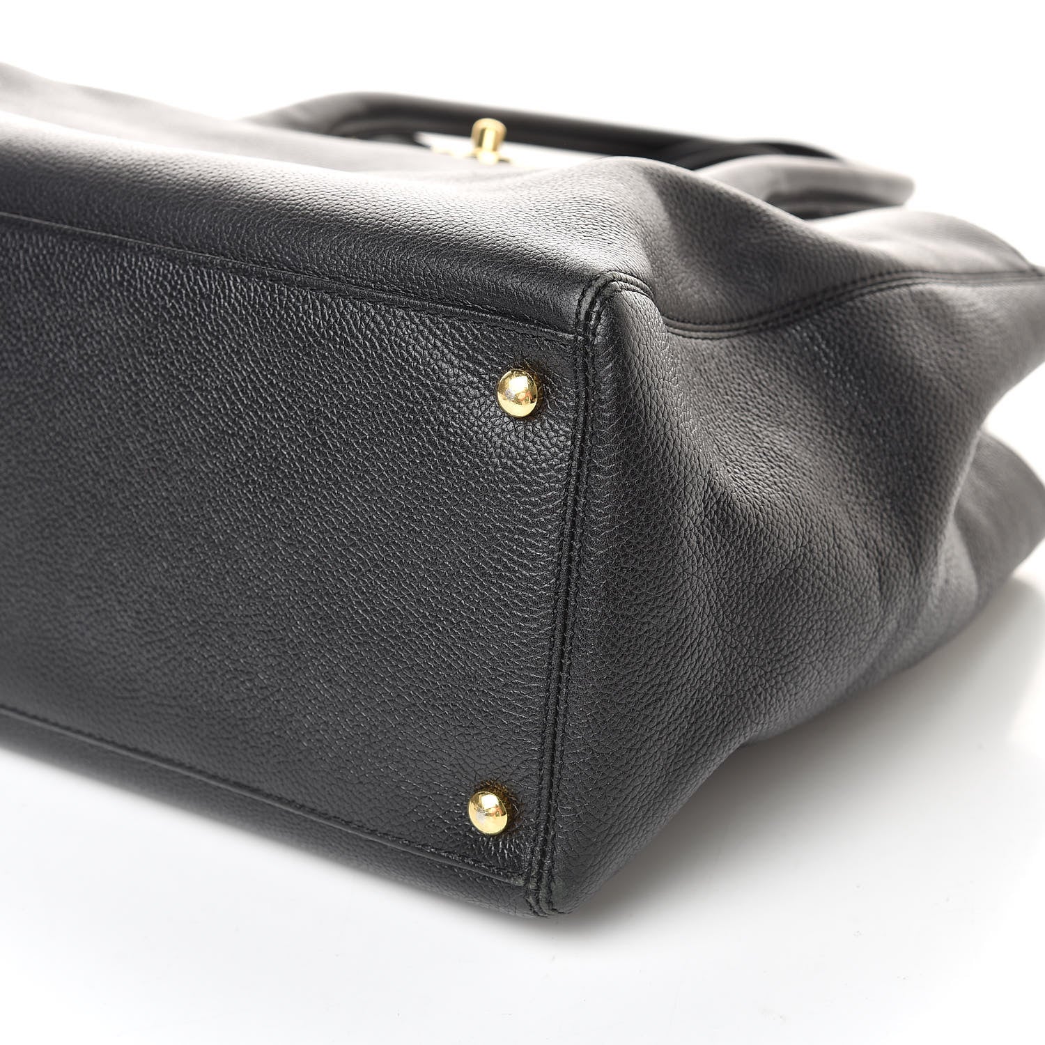 Chanel Calfskin Cerf Shopper Tote Black 15 of 16