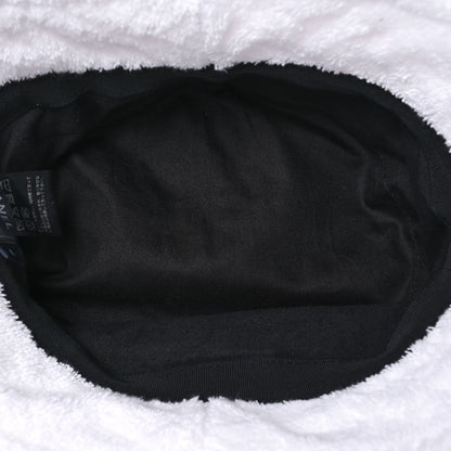 Chanel Terry Cloth CC Bucket Hat L White 7 of 8