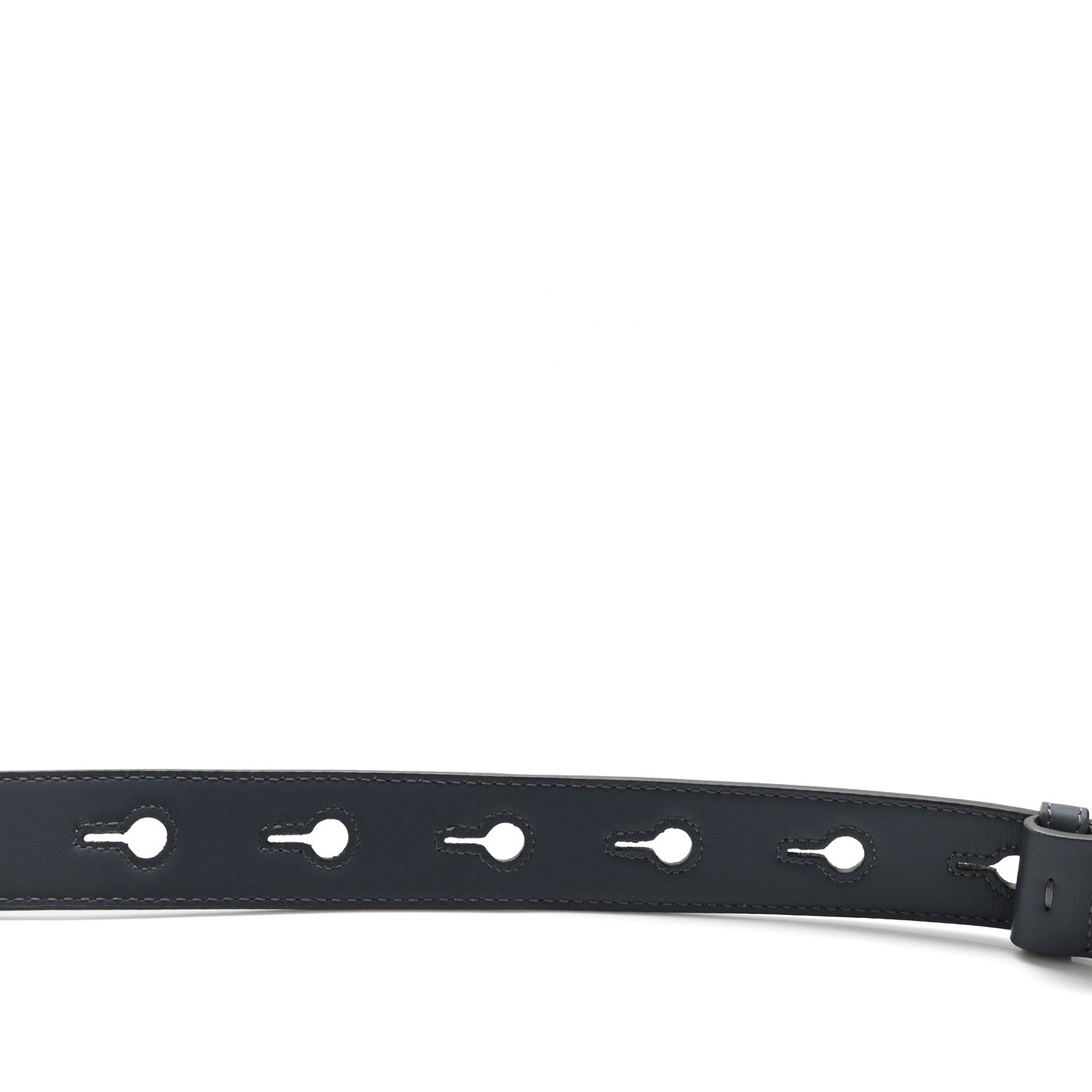 Fendi Calfskin Adjustable Strap You Navy 8 of 8