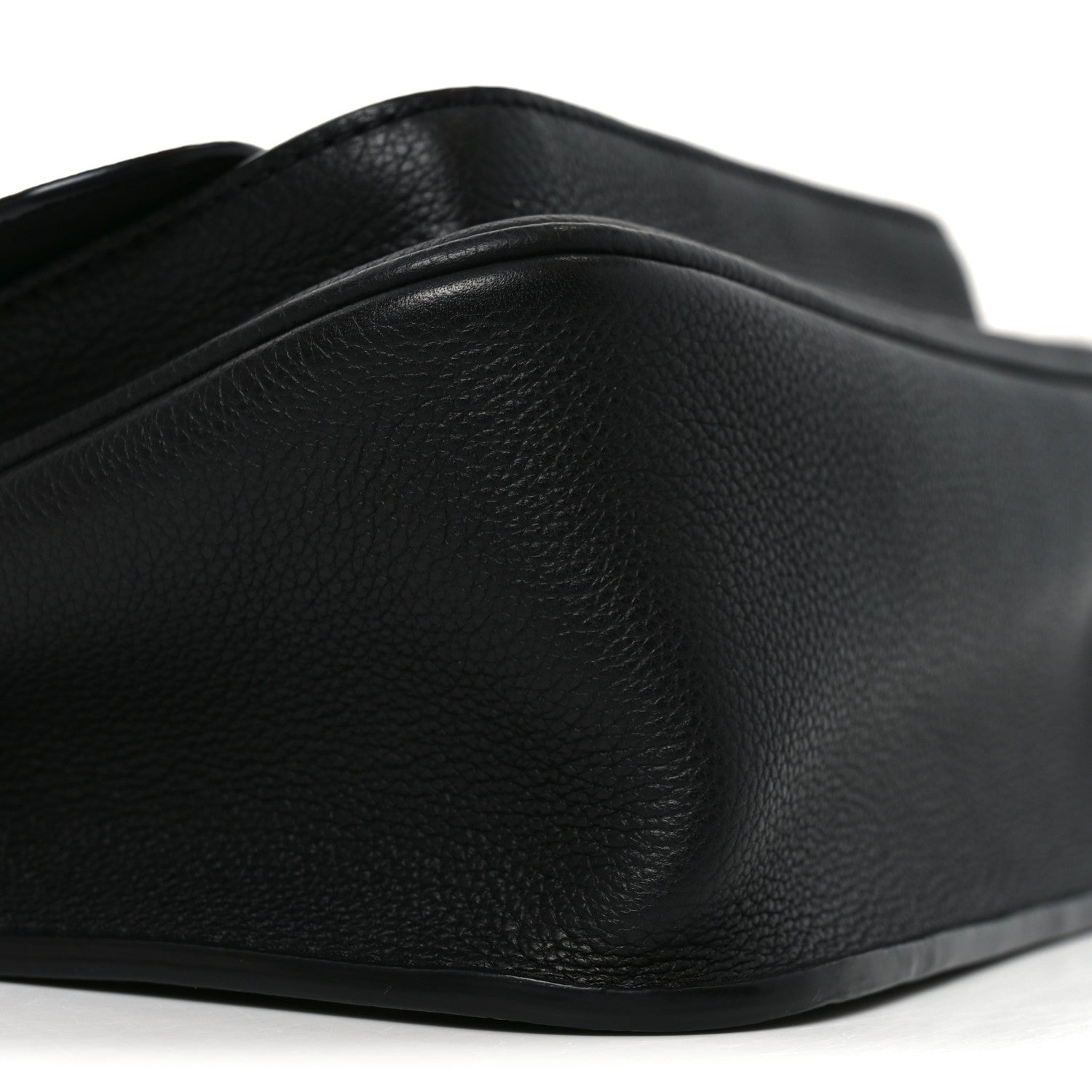 Louis Vuitton Grained Calfskin Lockme Chain Bag PM Black 7 of 8