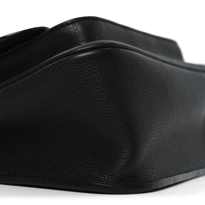 Louis Vuitton Grained Calfskin Lockme Chain Bag PM Black 7 of 8