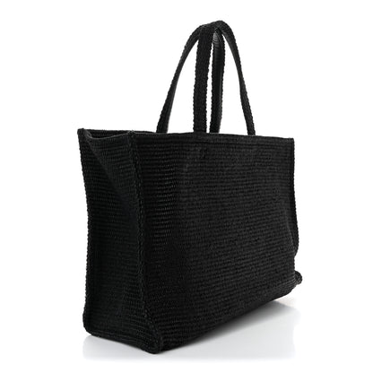 Givenchy Raffia Large G Shopping Tote Black 3 of 10