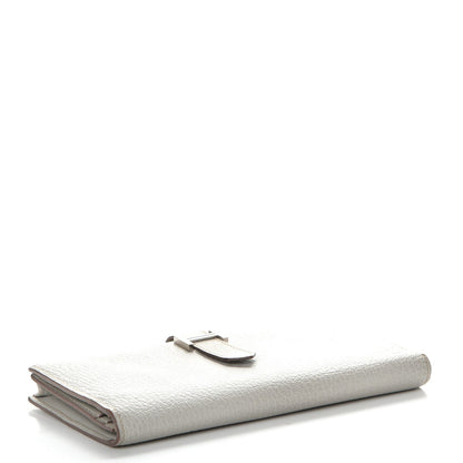 Hermes Chevre Mysore Bearn Gusset Wallet Gris Perle 4 of 9