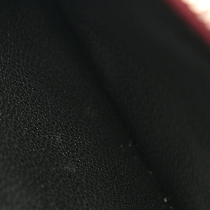 Saint Laurent Grained Calfskin Sac De Jour Compact Wallet Rouge Legion 9 of 12