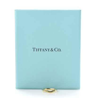 Tiffany 18K Yellow Gold Yellow Diamond Elsa Peretti Wedding Band Ring 47 4 6 of 6