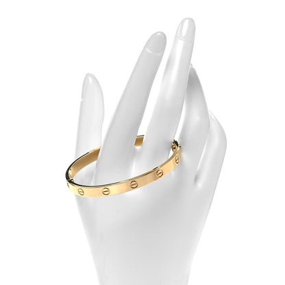 Cartier 18K Yellow Gold LOVE Bracelet 18 2 of 4