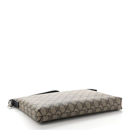 Gucci GG Supreme Monogram Mens Wristlet Black 4 of 10