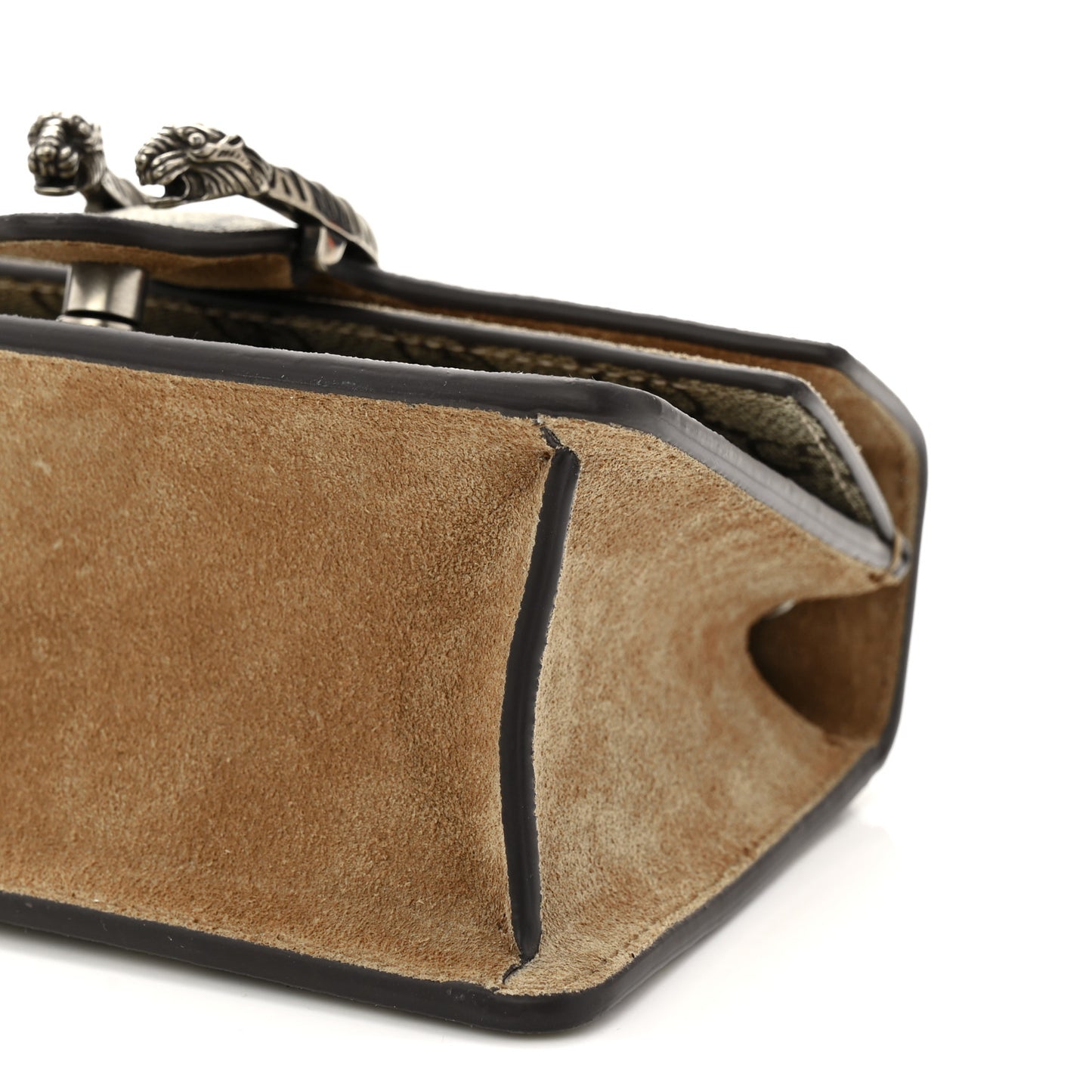 GG Supreme Monogram Mini Dionysus Top Handle Bag Taupe