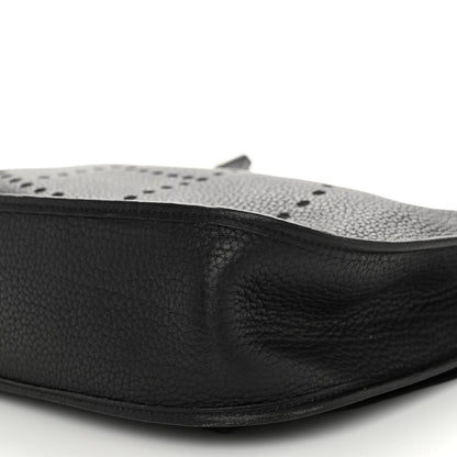 Hermes Taurillon Clemence Evelyne II GM Black 9 of 10