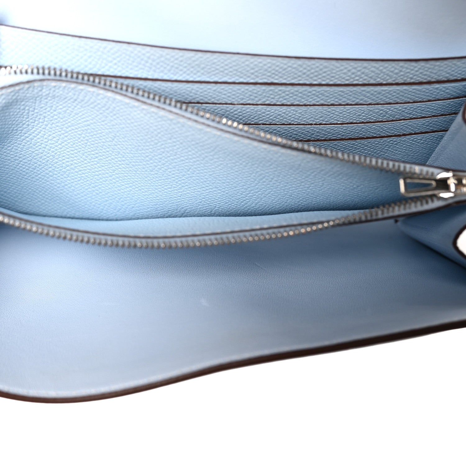 Hermes Epsom Constance Long To Go Wallet Bleu Brume 7 of 11