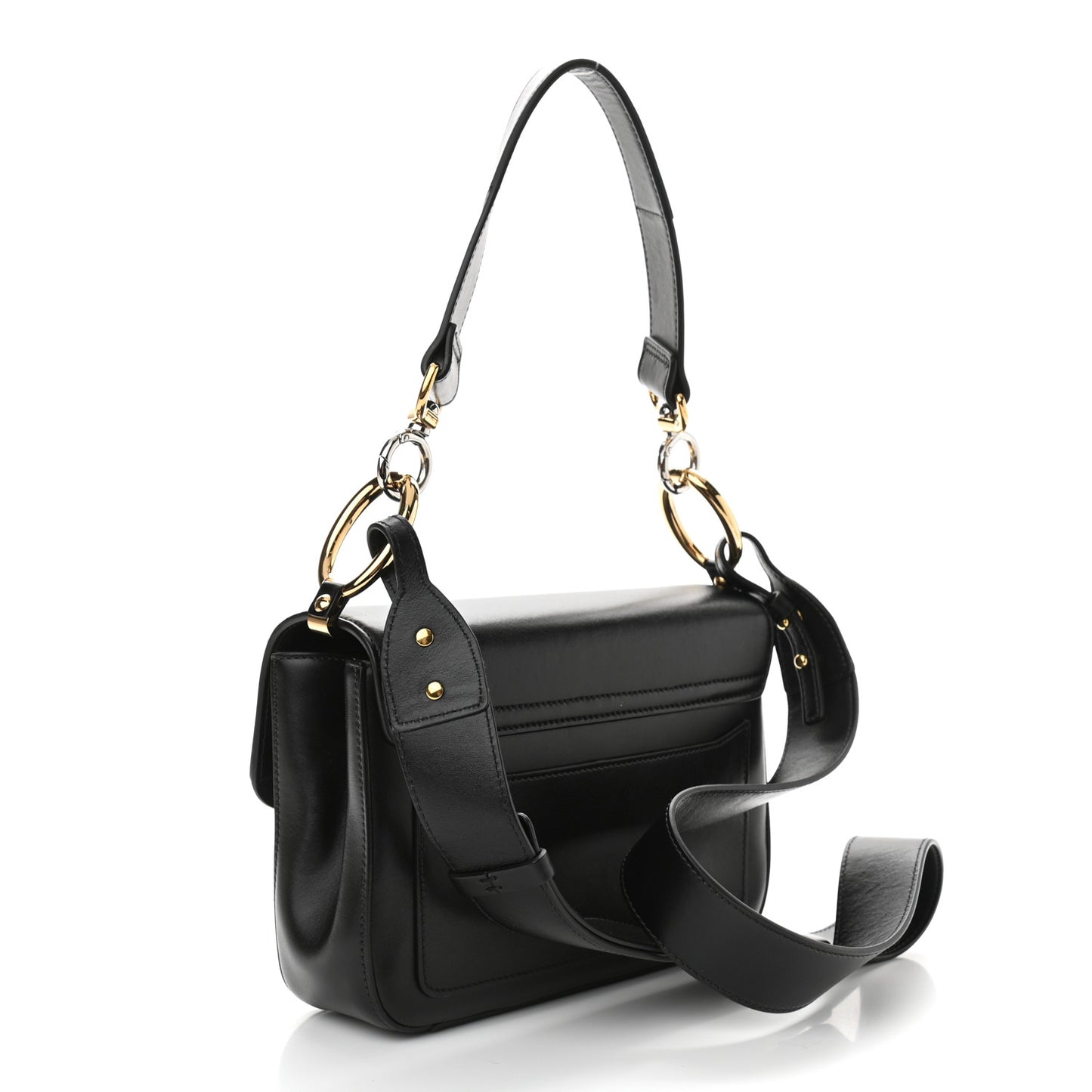 Calfskin Small C Double Carry Black