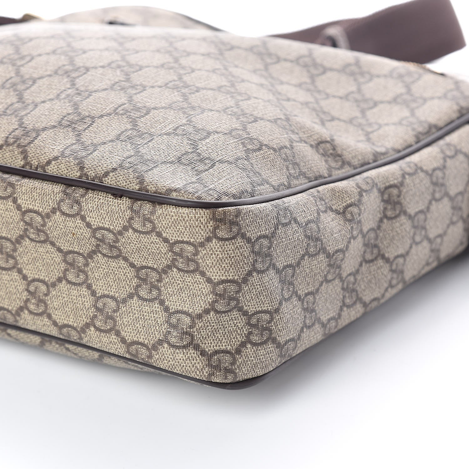 Gucci GG Plus Monogram Medium Messenger Bag Dark Brown 9 of 9