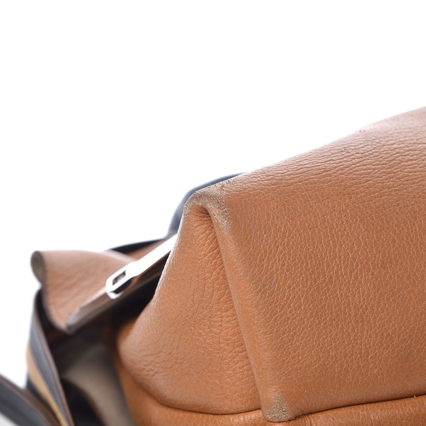 Deerskin Medium Dalston Shoulder Bag Brown