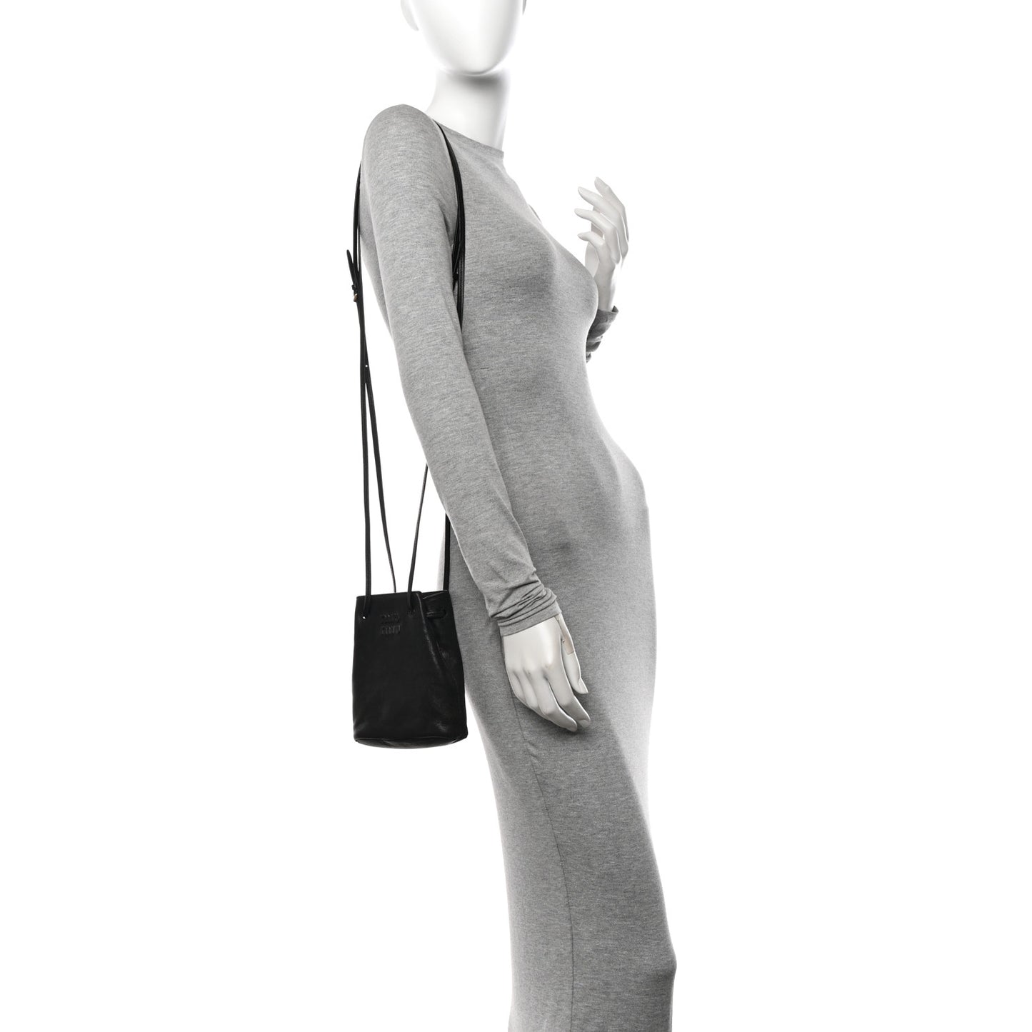Nappa Mini Bag Black