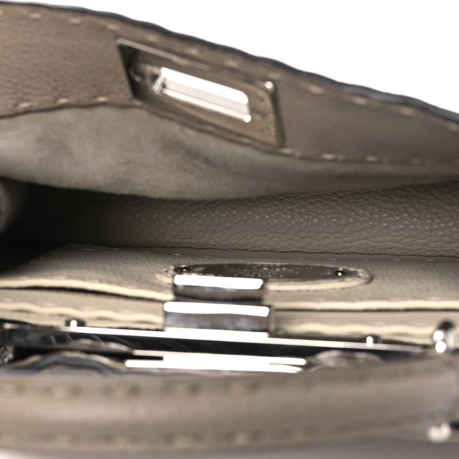Fendi Cuoio Romano Selleria Chamois Small Peekaboo I SEE U Satchel