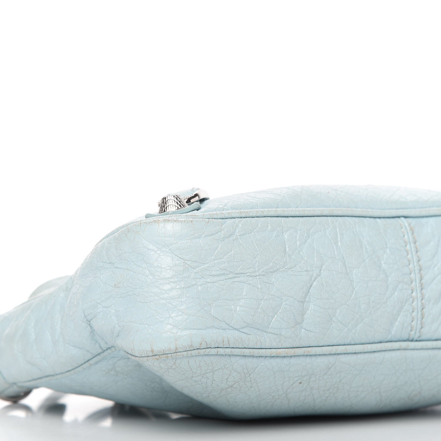 Balenciaga Agneau Giant 12 Silver Hardware Hip Bleu Dragee 10 of 16