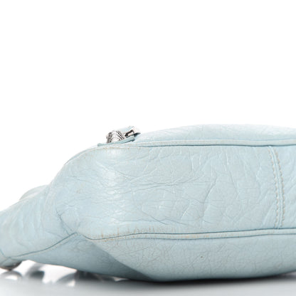 Balenciaga Agneau Giant 12 Silver Hardware Hip Bleu Dragee 10 of 16