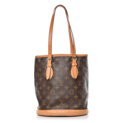 Louis Vuitton Monogram Petit Bucket 23 1 of 17